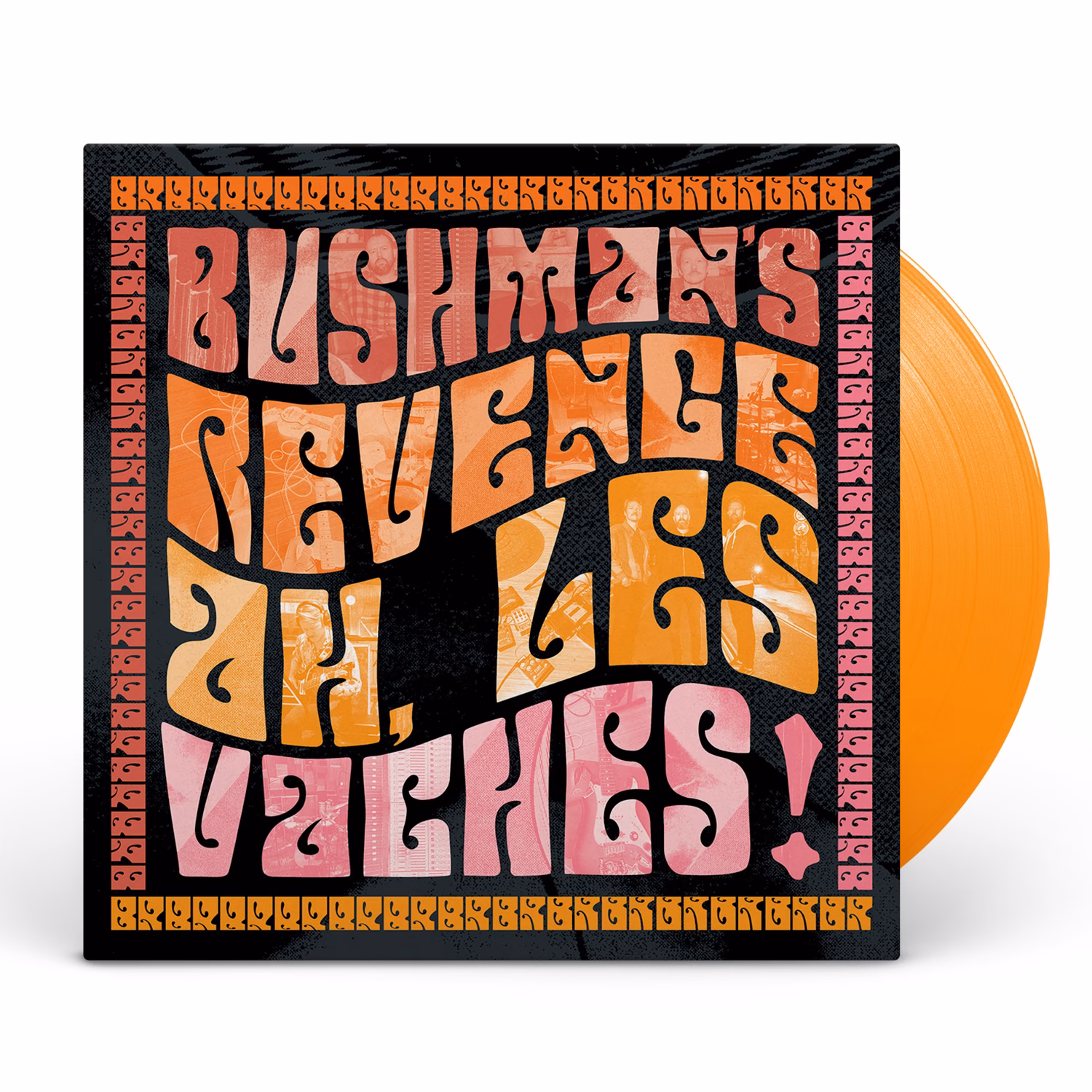BUSHMAN'S REVENGE ANNOUNCES DETAILS OF TWELFTH FULL-LENGTH ALBUM AND SINGLE RELEASE 4 Bushman's Revenge - Ah, Les Vaches! orange vinyl
