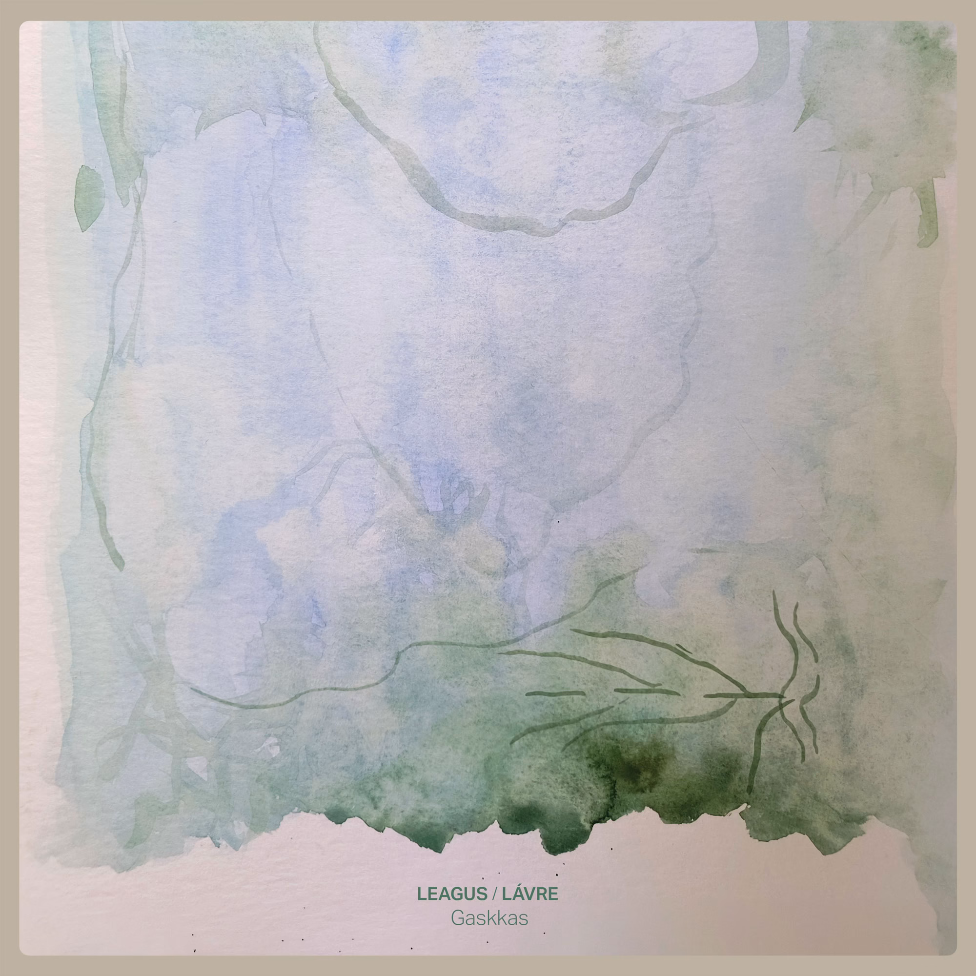 LEAGUS EXPLORES THE SPACE BETWEEN COMPOSITION AND IMPROVISATION ON UPCOMING ALBUM "ULLI". 2 Leagus - Gaskkas single cover